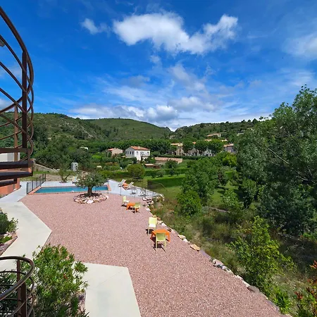 호텔 Contact Le Minervois - & Restaurant Au Nord De Carcassonne Caunes-Minervois