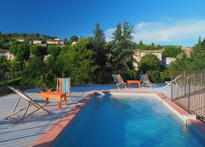 Hotell Contact Le Minervois - & Restaurant Au Nord De Carcassonne Caunes-Minervois
